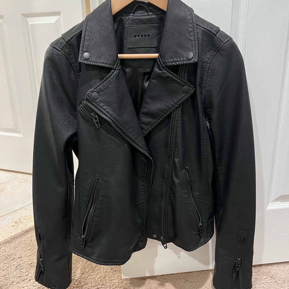 Blank NYC faux moto jacket